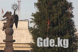 Столица Кыргызстана готовится к Новому году