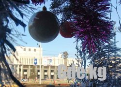 Столица Кыргызстана готовится к Новому году