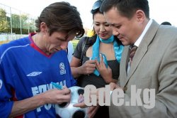 Визит звезд российского спорта.